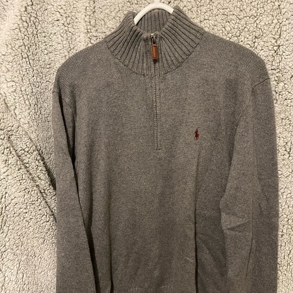 100% authentic Ralph Lauren Polo sweater. Adult Men's size Small. - Picture 2 of 11